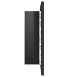 LED Bathroom Mirror Cabinet High Gloss Black 60x12x45 cm Acrylic - Extra Image