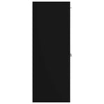 Bathroom Cabinet Black 30x30x80 cm Engineered Wood