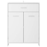 Bathroom Cabinet White 60x33x80 cm Engineered Wood - 45-Degree Angle