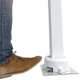 Awning Post Set White 300x245 cm Iron - Extra Image