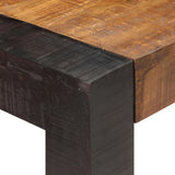 Dining Table 180x90x76 cm Solid Mango Wood - 45-Degree Angle
