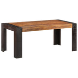 Dining Table 180x90x76 cm Solid Mango Wood - Extra Image