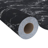 Self-adhesive Furniture Film Black Stone 500x90 cm PVC - Side View