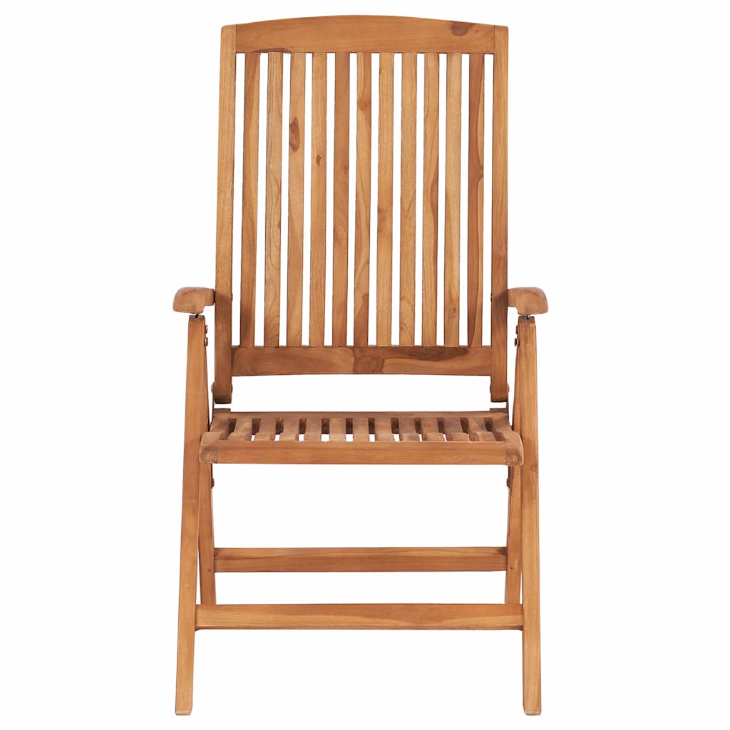 9 Piece Garden Dining Set Solid Teak Wood