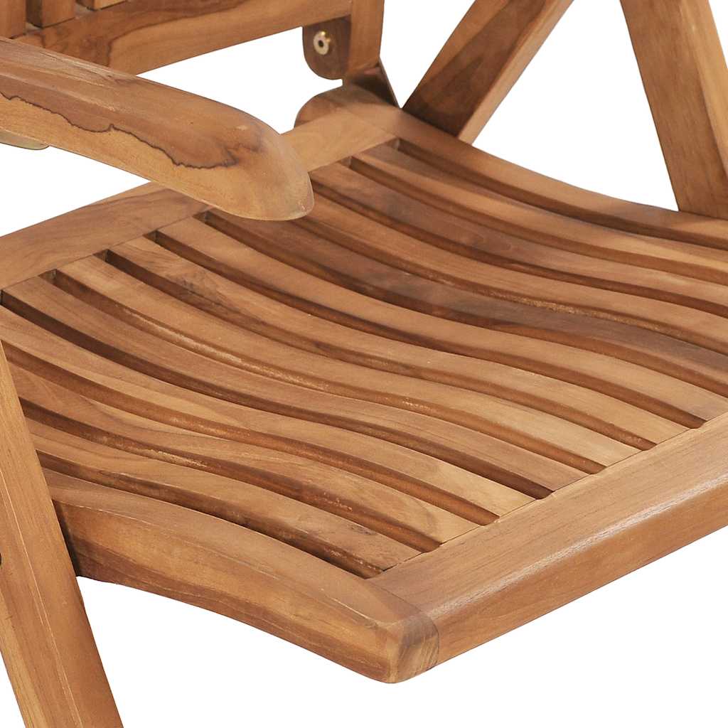 9 Piece Garden Dining Set Solid Teak Wood