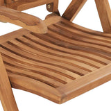 9 Piece Garden Dining Set Solid Teak Wood - Extra Image