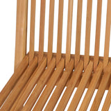 5 Piece Garden Dining Set Solid Teak Wood - Extra Image