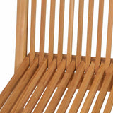 5 Piece Garden Dining Set Solid Teak Wood - Extra Image