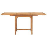 5 Piece Garden Dining Set Solid Teak Wood - 45-Degree Angle