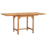 7 Piece Garden Dining Set Solid Teak Wood - 45-Degree Angle