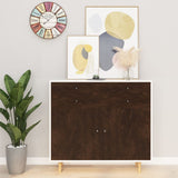 Self-adhesive Furniture Films 2 pcs Dark Oak 500x90 cm PVC