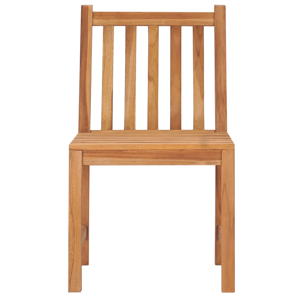 7 Piece Garden Dining Set 140x80 cm Solid Teak Wood