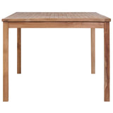 7 Piece Garden Dining Set 200x100 cm Solid Teak Wood
