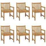 7 Piece Garden Dining Set 200x100 cm Solid Teak Wood