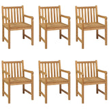 7 Piece Garden Dining Set 200x100 cm Solid Teak Wood - Side View