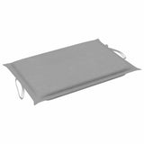 Garden Sun Lounger with Cushion Solid Wood Acacia
