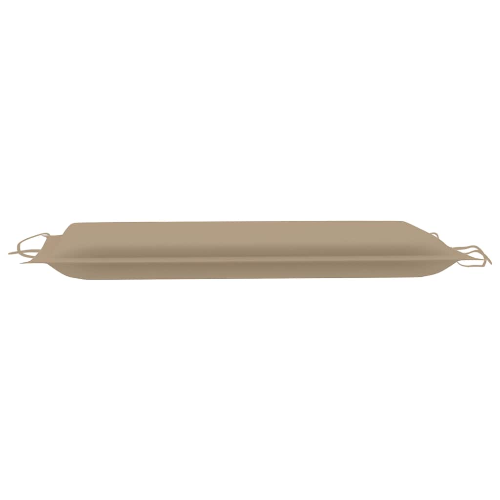 Garden Sun Lounger with Cushion Solid Wood Acacia