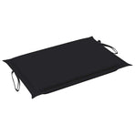Garden Sun Lounger with Cushion Solid Wood Acacia