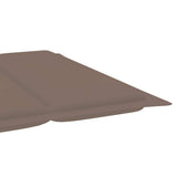 Garden Sun Lounger with Cushion Solid Acacia Wood - Low Angle