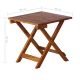 Garden Sun Lounger with Table and Cushion Solid Acacia Wood - Low Angle