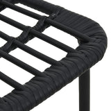 9 Piece Outdoor Dining Set Poly Rattan and Glass - Extra Image