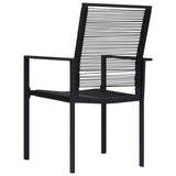 5 Piece Garden Dining Set - Rear View