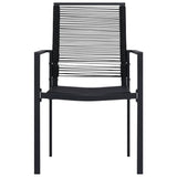 5 Piece Garden Dining Set - Top-Down View