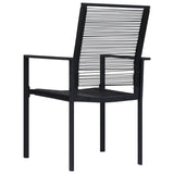 5 Piece Garden Dining Set - Rear View
