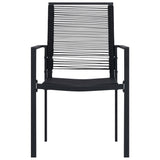 5 Piece Garden Dining Set - Top-Down View