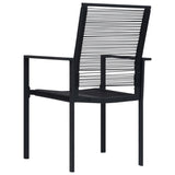 5 Piece Garden Dining Set - Rear View