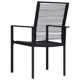 5 Piece Garden Dining Set - Rear View