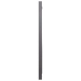 2 Piece Bathroom Furniture Set High Gloss Grey Engineered Wood