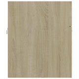 2 Piece Bathroom Furniture Set Sonoma Oak Engineered Wood - Extra Image