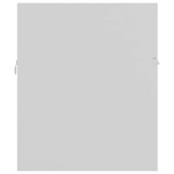 2 Piece Bathroom Furniture Set White Engineered Wood - Extra Image