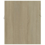 2 Piece Bathroom Furniture Set Sonoma Oak Engineered Wood - Extra Image
