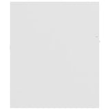 2 Piece Bathroom Furniture Set White Engineered Wood - Extra Image