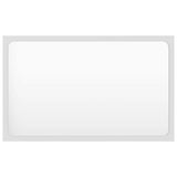 2 Piece Bathroom Furniture Set White Engineered Wood - Extra Image