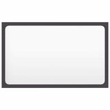 2 Piece Bathroom Furniture Set Grey Engineered Wood - Extra Image