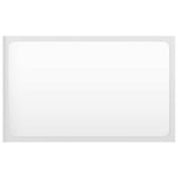 2 Piece Bathroom Furniture Set High Gloss White Engineered Wood - Extra Image