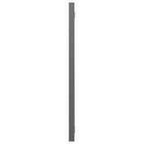 2 Piece Bathroom Furniture Set High Gloss Grey Engineered Wood
