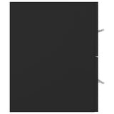 2 Piece Bathroom Furniture Set Grey Engineered Wood
