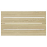 2 Piece Bathroom Furniture Set Sonoma Oak Engineered Wood - Extra Image