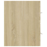 2 Piece Bathroom Furniture Set Sonoma Oak Engineered Wood - Extra Image