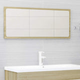 2 Piece Bathroom Furniture Set Sonoma Oak Engineered Wood - Extra Image