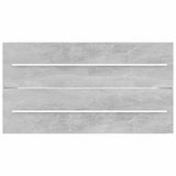 2 Piece Bathroom Furniture Set Concrete Grey Engineered Wood - Extra Image