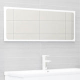 2 Piece Bathroom Furniture Set White Engineered Wood - Extra Image