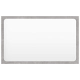 2 Piece Bathroom Furniture Set Concrete Grey Engineered Wood - Close-Up Angle