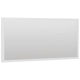 2 Piece Bathroom Furniture Set White Engineered Wood - Close-Up Angle