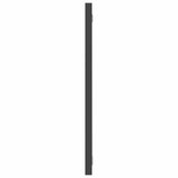 2 Piece Bathroom Furniture Set Grey Engineered Wood