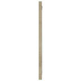 2 Piece Bathroom Furniture Set White and Sonoma Oak Engineered Wood